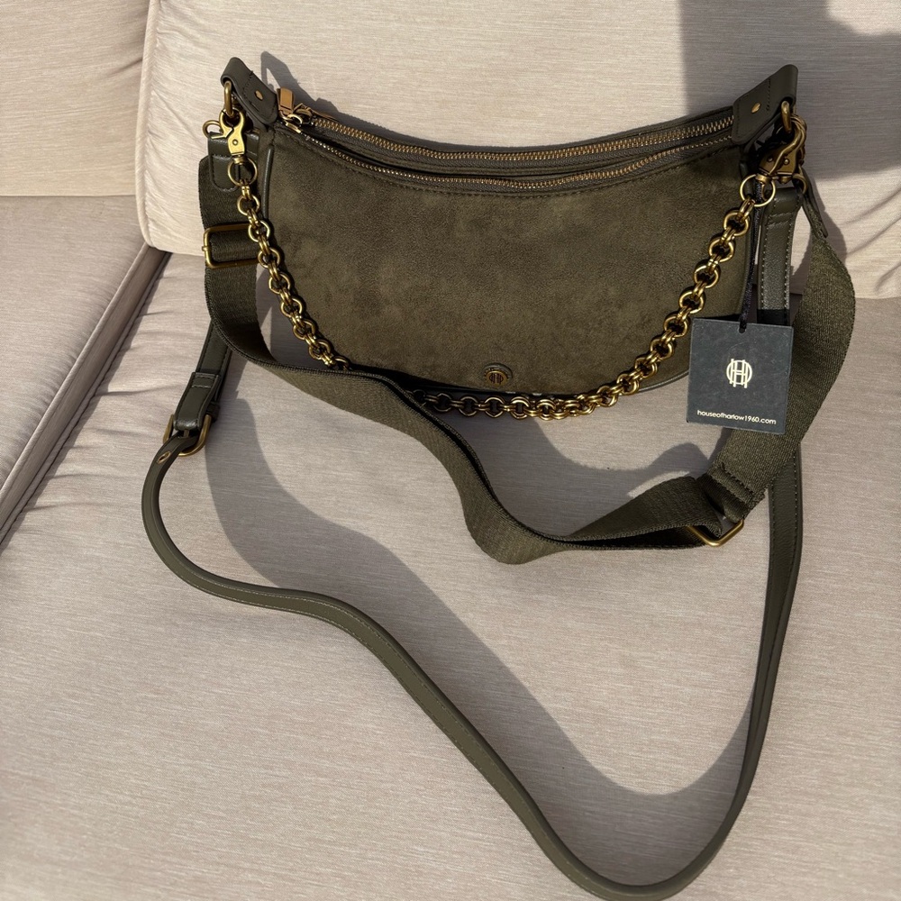 House of Harlow 1960 Crescent Covertible crossbody/shoulder bag